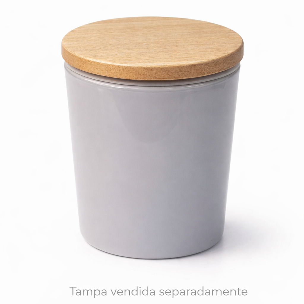 Copo de Vidro CIL Cinzento Brilhante vs Mate Fosco – 220 mL