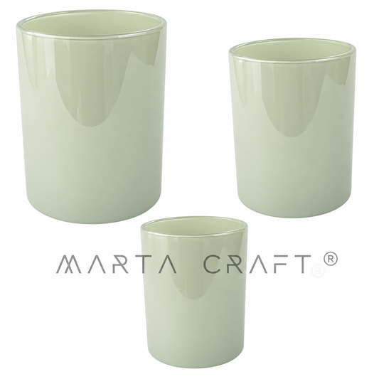 | Copo de Vidro CIL Verde Brilhante/ Mate Fosco - 220 mL | 350 mL | 500 mL
