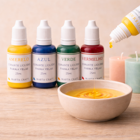 ♡ Corante Líquido Para Velas