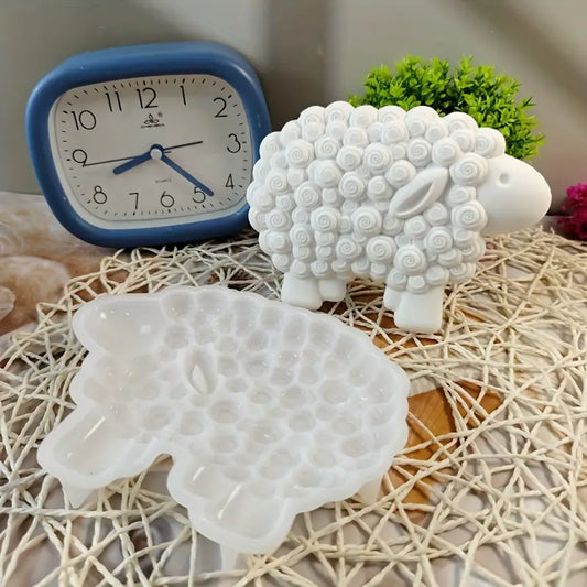 AN123MS - Molde Silicone Ovelha grande