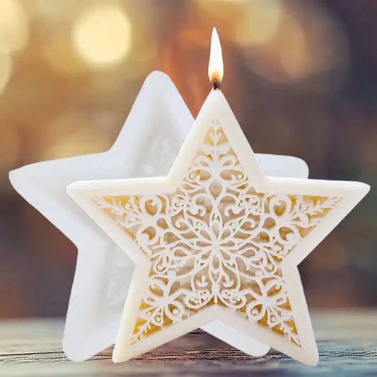 NA084MS -Molde estrela Natal