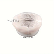 F108MS-  Molde Flor Peônia 3 tamanhos S | M | L