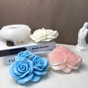 F109MS-  Molde Flor Rosa extra grande