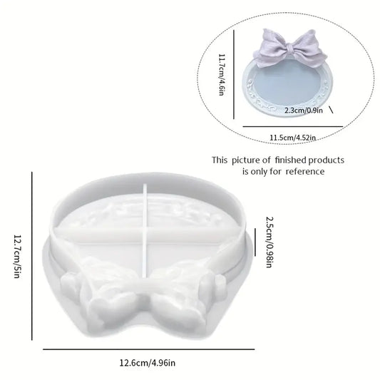 MF081MS- Molde Moldura com laço