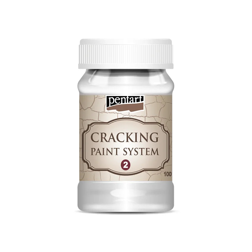 Pentart Cracking paint system - COMPONENTE 2 - escolha de cores