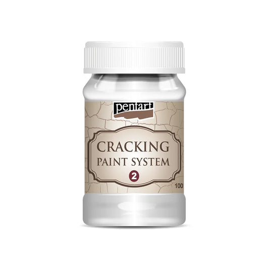 Pentart Cracking paint system - COMPONENTE 2 - escolha de cores