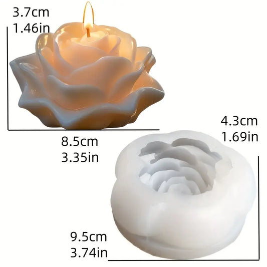 F103MS- Molde Rosa 3D