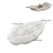 BP105MS - Moldes de Silicone 1pc Forma Folha Grande - Bandeja