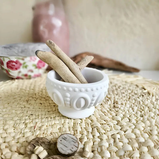 BP101MS - Molde de silicone para tigela em relev