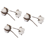 Flores de algodão ø 6cm - Cxa 6 Peças
