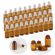 Frasco Ambar vidro - mini dropper 3mL/5 mL- Set 10 unidades
