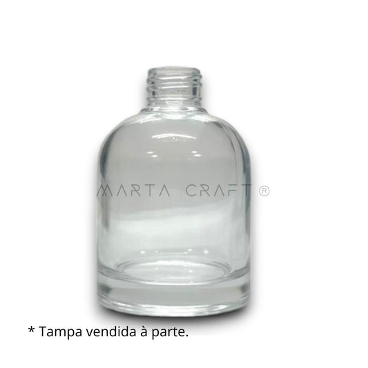 Frasco Vidro Transparente 50ml/100ml - Antibiotic