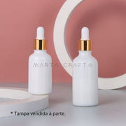 Frasco vidro Branco 100ml - 1 /12/48 unidades