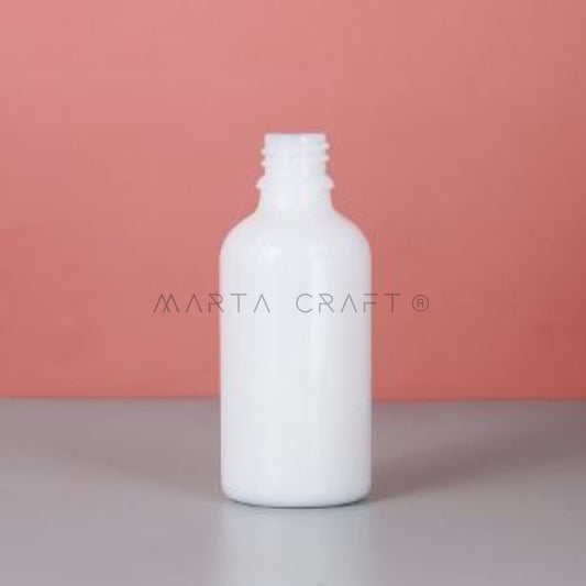 Frasco vidro Branco 100ml - 1 /12/48 unidades