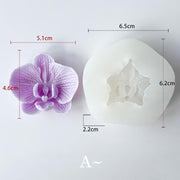 F055MS-  Molde Flor Orquídea Phalaenopsis -  2 tamanhos escolhers