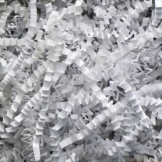 Papel Triturado Zig Zag Branco para Embalagem – 1KG