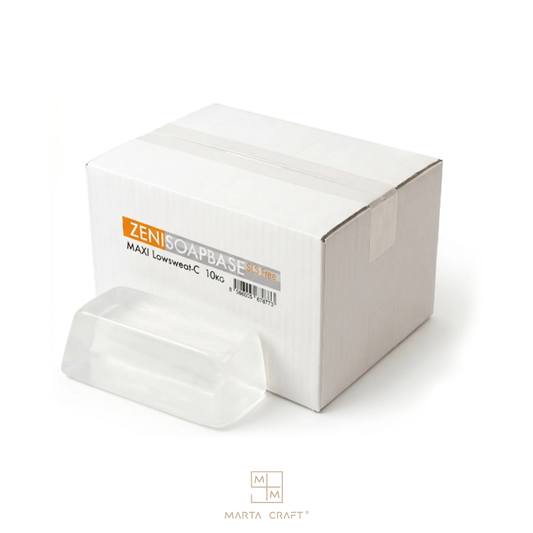 SOAP MAXI LOWSWEAT - CLEAR - 10 KG - Base de Sabonete de Glicerina - Transparente - Formato económico