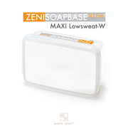 SOAP MAXI LOWSWEAT - WHITE - 1 KG -Base de Sabonete de Glicerina - Opaca