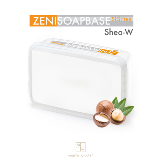 SOAP SHEA - WHITE - 1 KG -Base de Sabonete de Karité - Opaca