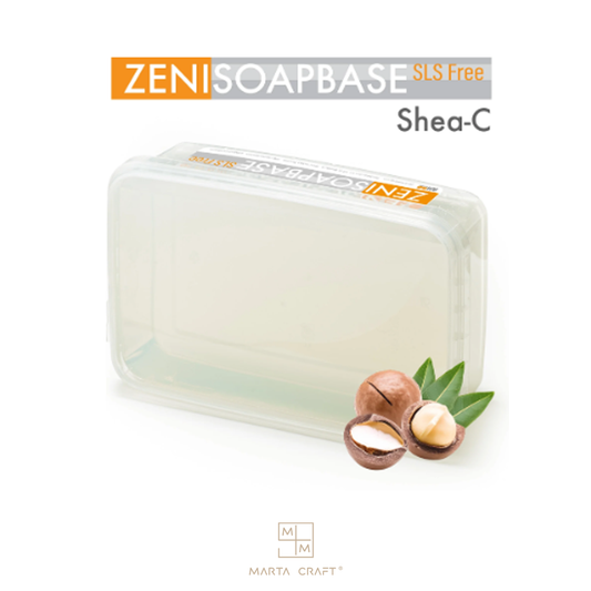 SOAP SHEA - CLEAR - 1 KG -Base de Sabonete de Karité - Transparente