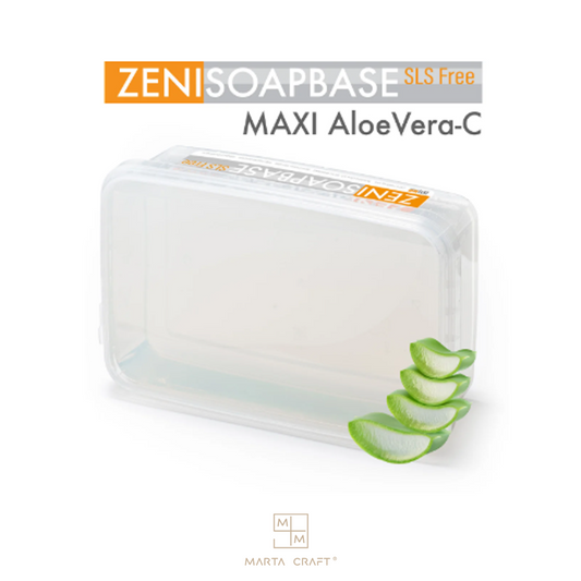 SOAP ALOE VERA - CLEAR - 1 KG -Base de Sabonete de Aloe Vera - Transparente
