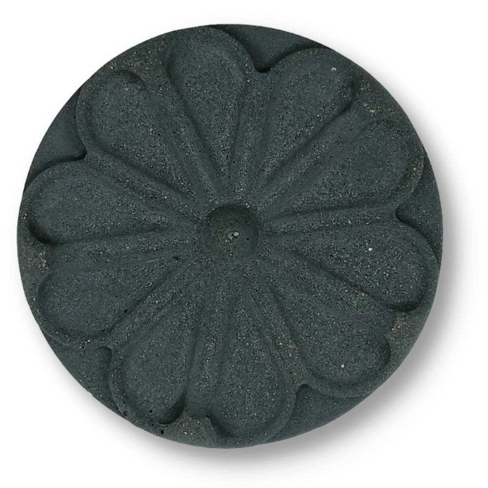 Cimento acrílico de efeito pedra -Resina orgânica- CHARCOAL BLACK - 600 GR