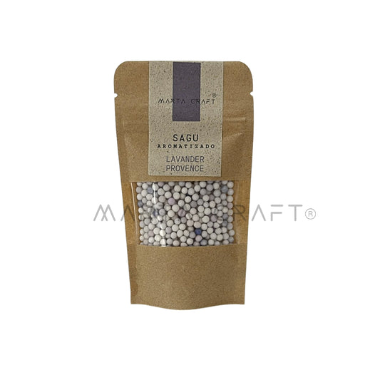 Sagu Aromatizado Colorido para Sachê | Lavander Provence