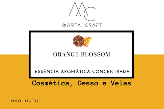 RV Essência aromática concentrada  para Velas e Sabonetes e Gesso - ORANGE BLOSSOM