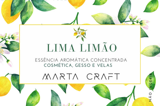 Essência aromática concentrada - Lima Limão