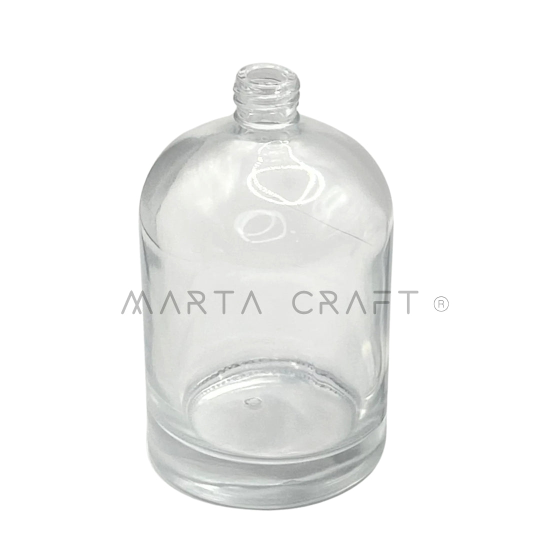 Frasco Vidro Transparente Perfume Antibiotic Rosca - 200mL- sem tampa