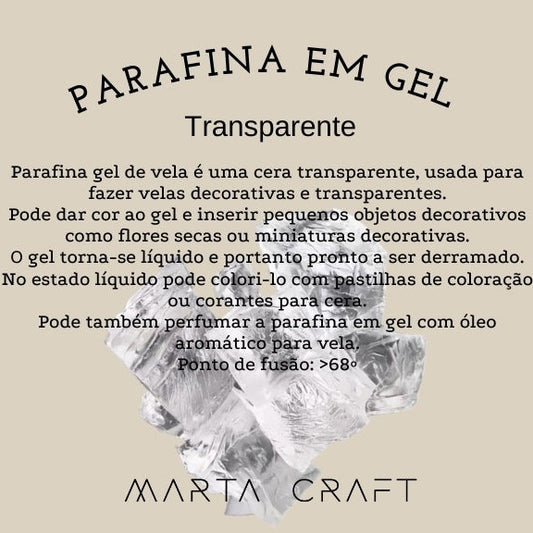 RV Parafina em Gel Transparente