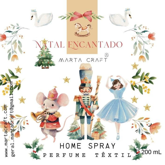 RV Home spray |Perfume Têxtil - Natal Encantado  | 200 mL