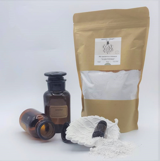 PO CERAMICO BRANCO 1KG  - MARTA CRAFT