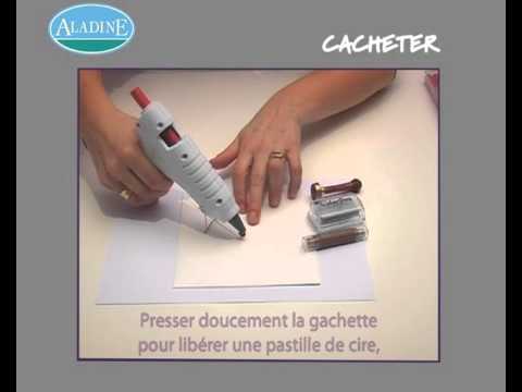 PISTOLA ALADINE PARA CERA LACRE 12MM