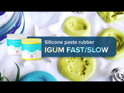 PASTA DE SILICONE IGUM –500 gr - Precisa, rápida e fácil de usar