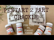 Pentart Cracking paint system - COMPONENTE 2 - escolha de cores