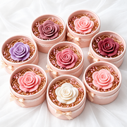F090MS-  Molde Flor Rosa 3D