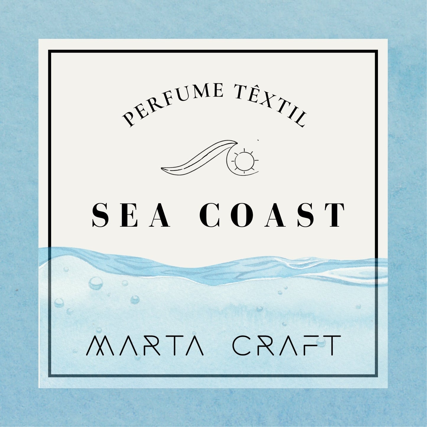 Perfume Têxtil  - Sea Coast - Amostra 5 mL