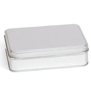 Caixa Metálica Retangular com Tampa - 300 ml / 1000 ml / 1400 ml