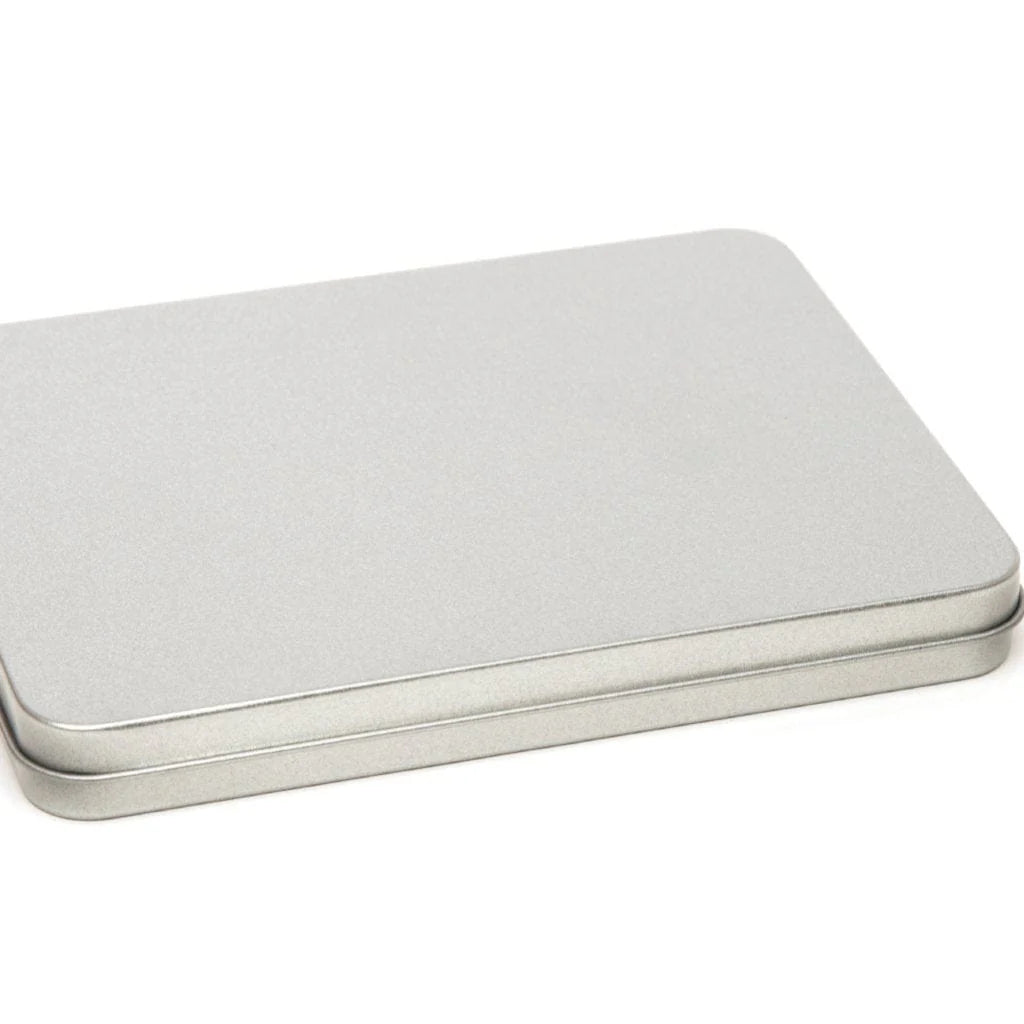 Latas Retangulares com dobradiças - 169x130x18 (350ml)