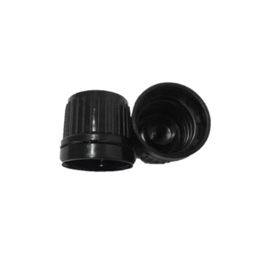 Tampa Dispensadora para Frasco Âmbar – Modelos Branco ou Preto. D.18