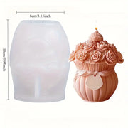 V029MS-  Molde Silicone Bouquet de Flores