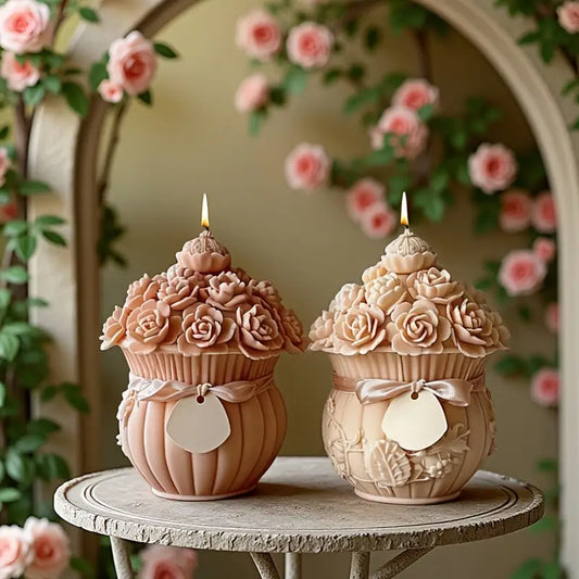 V029MS-  Molde Silicone Bouquet de Flores