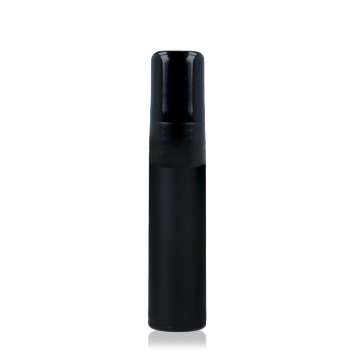 Frasco Spray Preto PP 5ml - Set 10 unidades + Tampa