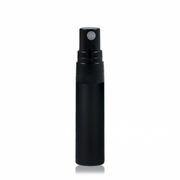 Frasco Spray Preto PP 5ml - Set 10 unidades + Tampa