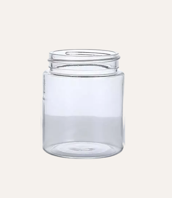 | Boião Vidro Transparente X-Luxe | Tampa Opcional – Marta Craft ®️