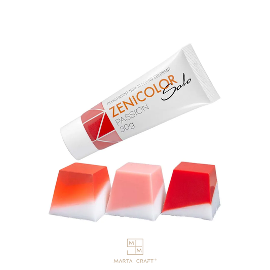 ZENICOLOR Solo - Corantes de sabão transparentes que não sangram - 30 g