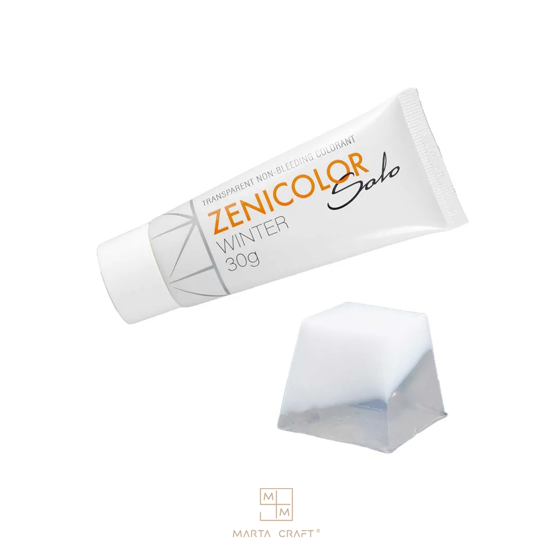 ZENICOLOR Solo - Corantes de sabão transparentes que não sangram - 30 g