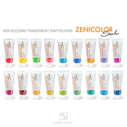 ZENICOLOR Solo - Corantes de sabão transparentes que não sangram - 30 g