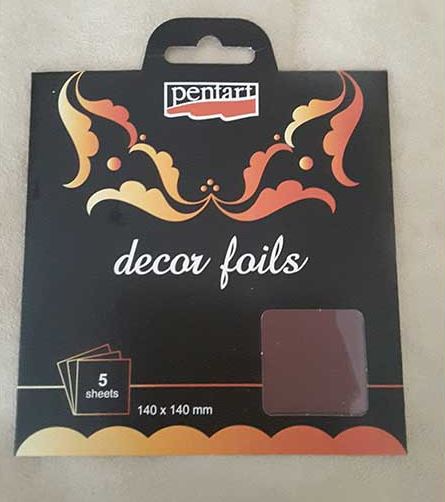 PENTART - 5 Folhas Decor Foils Holograma